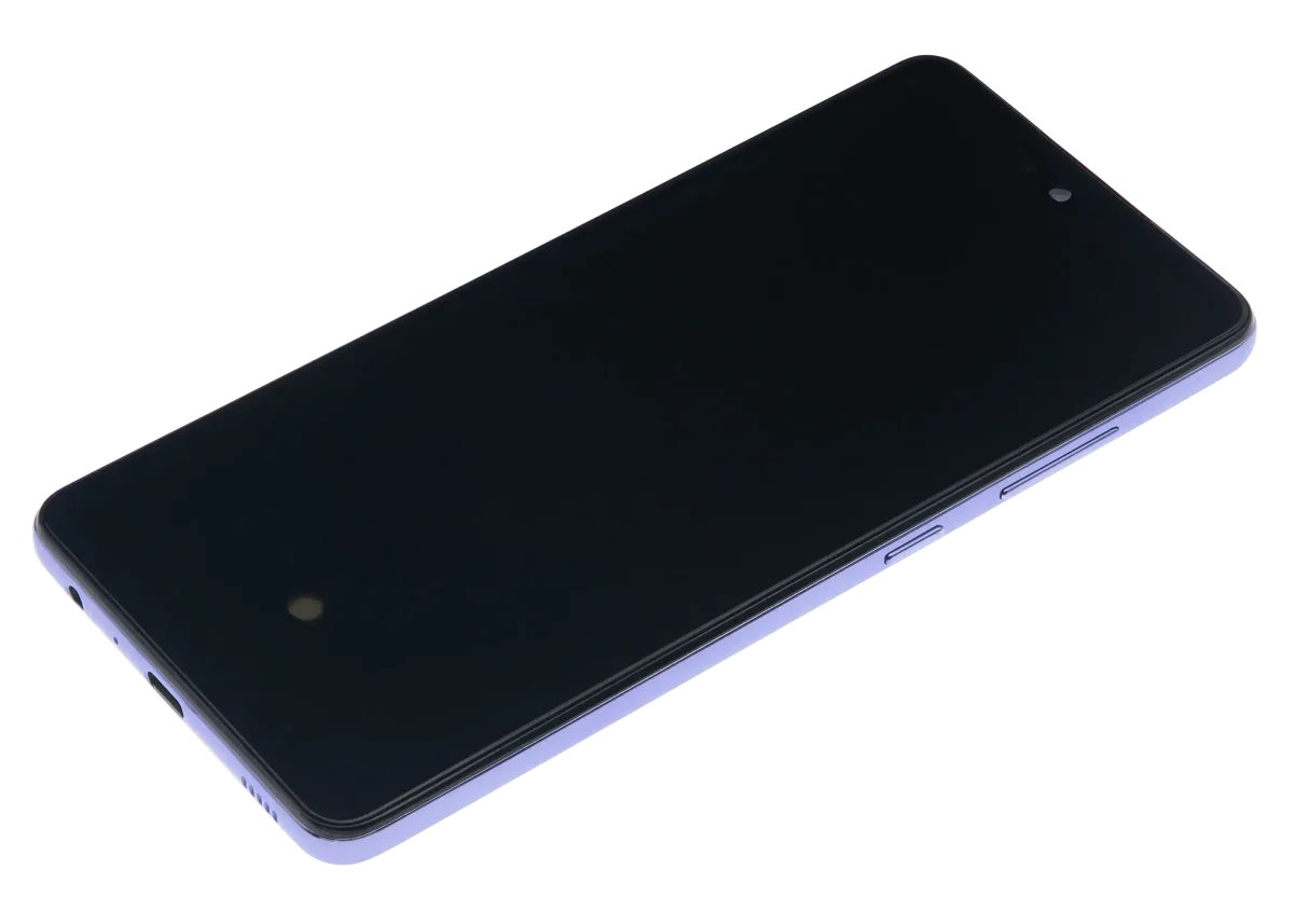 Samsung Galaxy A52 4G İle Uyumlu Çerçeveli ekran Orijinal Ekranı (A525 2021) A52 5G (A526 2021) A52S 5G (A528 2021) (6,36") (Harika Menekşe) - Görsel 6