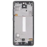 Samsung Galaxy A52 4G İle Uyumlu Çerçeveli ekran Orijinal Ekranı (A525 2021) A52 5G (A526 2021) A52S 5G (A528 2021) (6,46") (Harika Siyah) - Görsel 5