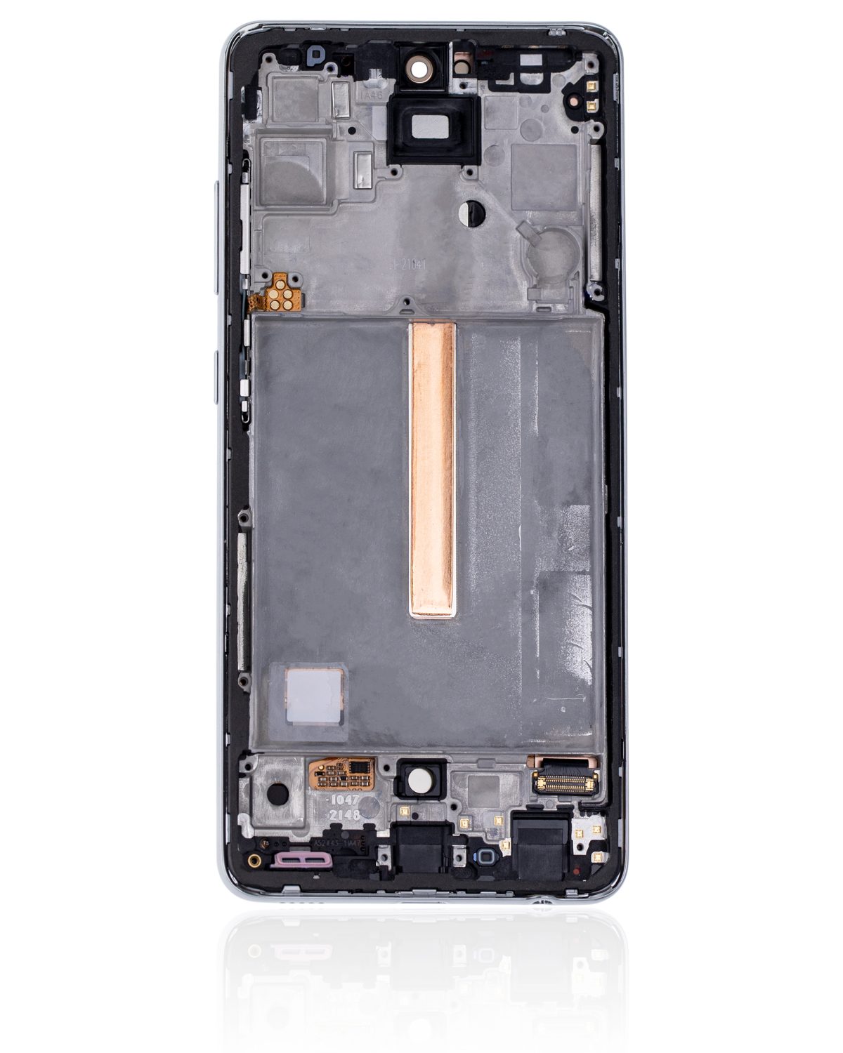 Samsung Galaxy A52 4G İle Uyumlu Çerçeveli ekran Orijinal Ekranı (A525 2021) A52 5G (A526 2021) A52S 5G (A528 2021) Orijinal (Harika Beyaz) - Görsel 4