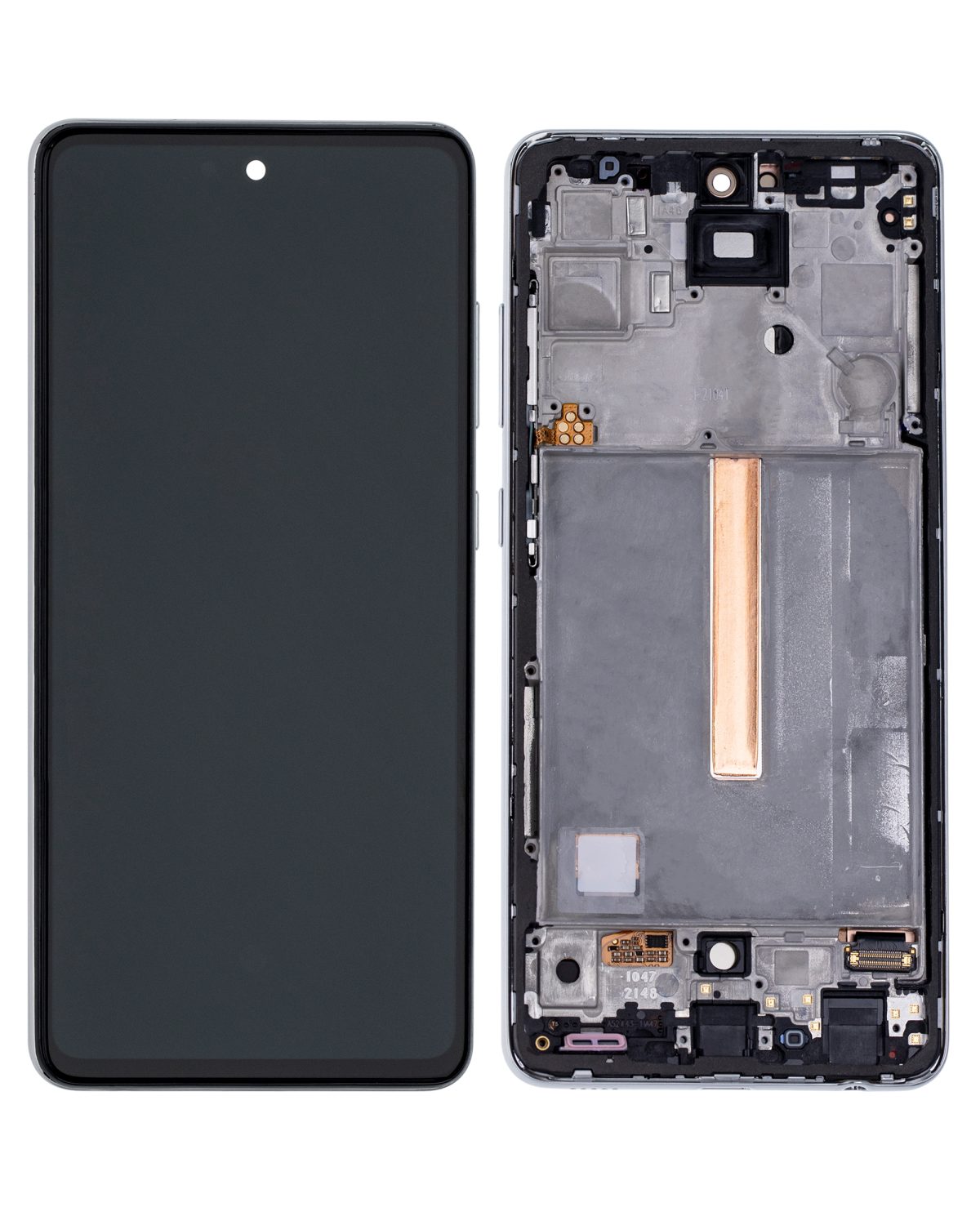Samsung Galaxy A52 4G İle Uyumlu Çerçeveli ekran Orijinal Ekranı (A525 2021) A52 5G (A526 2021) A52S 5G (A528 2021) (Servis Paketi) (Harika Beyaz) Çerçeveli ekran Orijinal Ekranı - Görsel 3