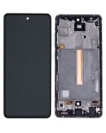 Samsung Galaxy A52 4G İle Uyumlu Çerçeveli ekran Orijinal Ekranı (A525 2021) A52 5G (A526 2021) A52S 5G (A528 2021) (Servis Paketi) (Harika Beyaz) Çerçeveli ekran Orijinal Ekranı - Görsel 3
