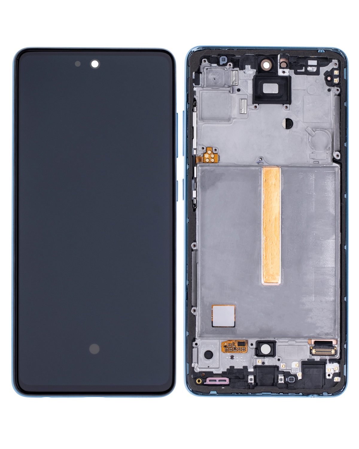 Samsung Galaxy A52 4G İle Uyumlu Çerçeveli ekran Orijinal Ekranı (A525 2021) A52 5G (A526 2021) A52S 5G (A528 2021) (Servis Paketi) (Harika Mavi) Çerçeveli ekran Orijinal Ekranı - Görsel 2