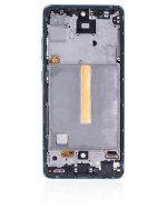 Samsung Galaxy A52 4G İle Uyumlu Çerçeveli ekran Orijinal Ekranı (A525 2021) A52 5G (A526 2021) A52S 5G (A528 2021) (Servis Paketi) (Harika Mavi) Çerçeveli ekran Orijinal Ekranı - Görsel 3