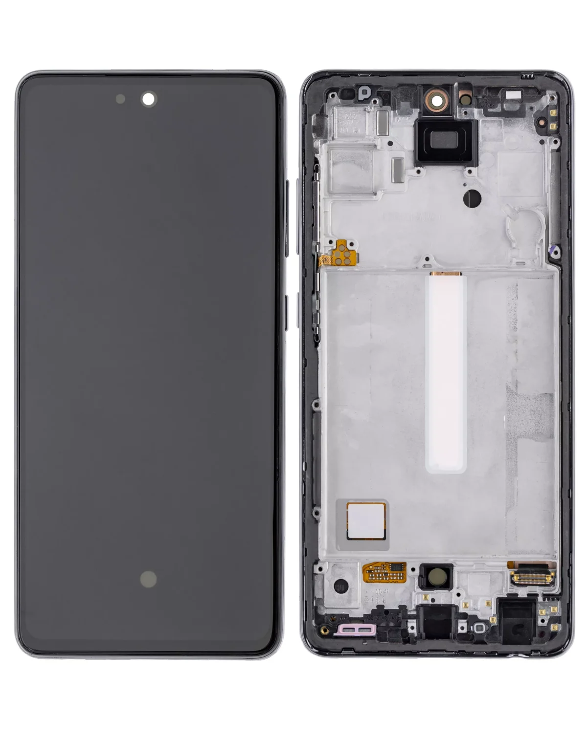 Samsung Galaxy A52 4G İle Uyumlu Çerçeveli ekran Orijinal Ekranı (A525 2021) A52 5G (A526 2021) A52S 5G (A528 2021) (Servis Paketi) (Harika Siyah) Çerçeveli ekran Orijinal Ekranı - Görsel 2