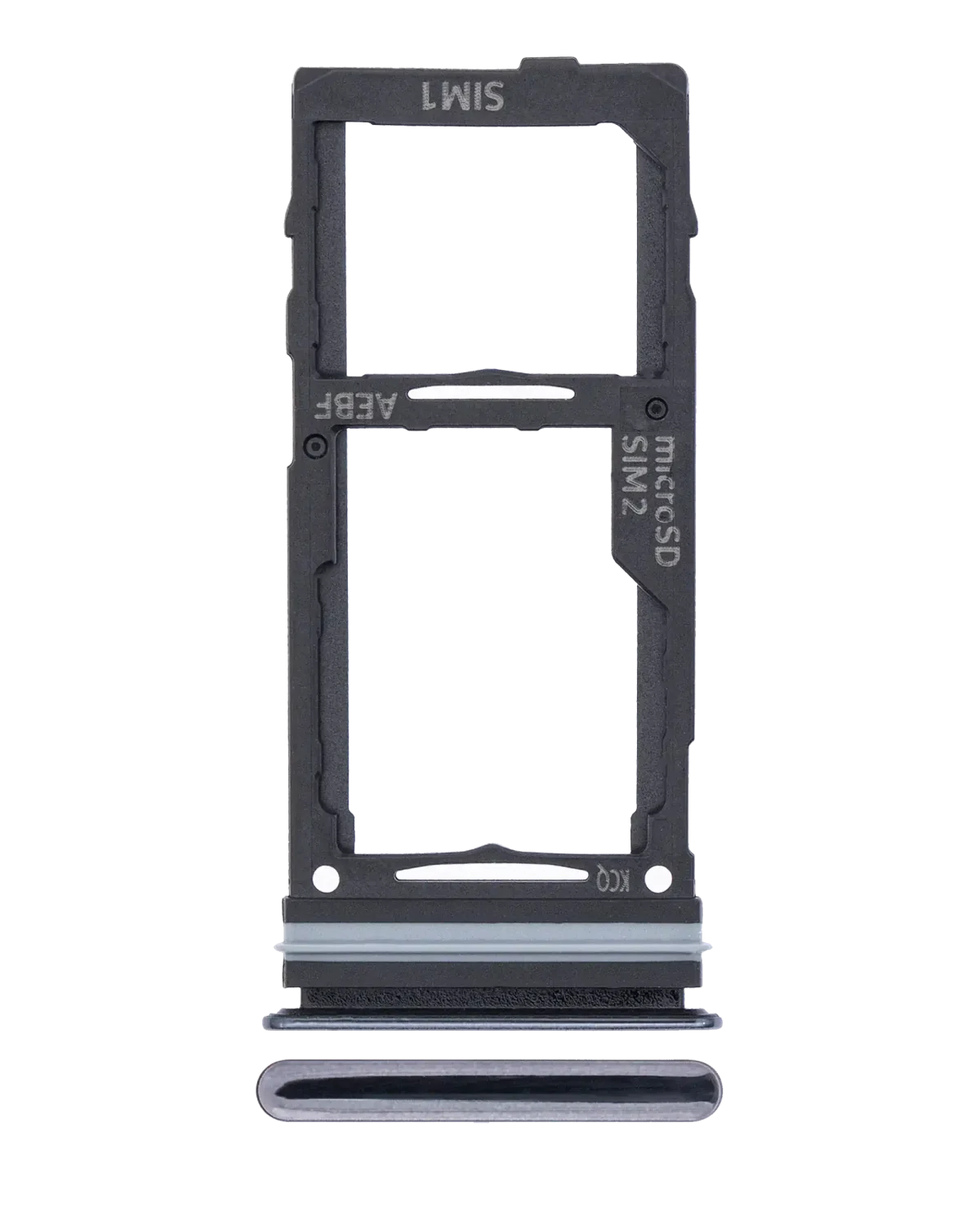 Samsung Galaxy A52 4G İle Uyumlu Çift Sim Kart Tepsisi (A525 2021) 5G İle Uyumlu (A526 2021) A52S 5G İle Uyumlu (A528 2021) (Harika Siyah) - Görsel 5
