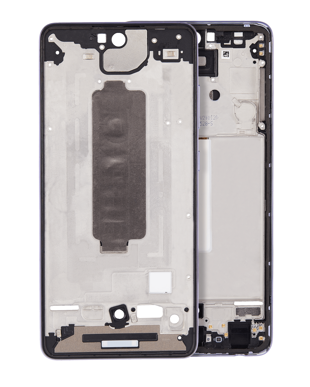 Samsung Galaxy A52 4G İle Uyumlu  Orta Çerçeve Kasası Orta Çerçeve Kasası (A525 2021) A52 5G (A526 2021) A52S 5G (A528 2021) (Harika Menekşe)
