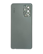 Samsung Galaxy A52 5G İle Uyumlu Arka Kapak Camı Kamera Lensiyle Uyumlu (A526 2021) (Servis Paketi) (Harika Menekşe) - Görsel 4