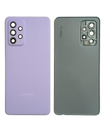 Samsung Galaxy A52 5G İle Uyumlu Arka Kapak Camı Kamera Lensiyle Uyumlu (A526 2021) (Servis Paketi) (Harika Menekşe) - Görsel 5