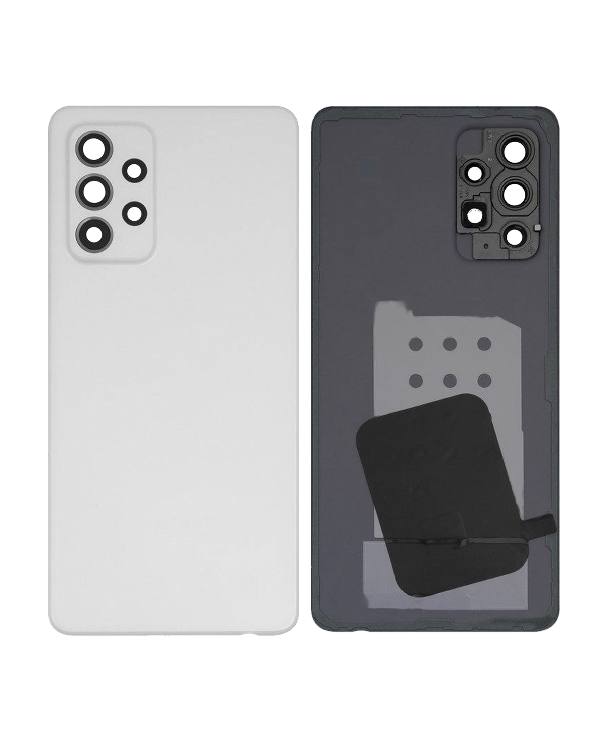 Samsung Galaxy A52 Arka İle Uyumlu Kapak Camı Kamera Lensiyle Uyumlu s (A528 2021) (Servis Paketi) (Harika Beyaz) - Görsel 3