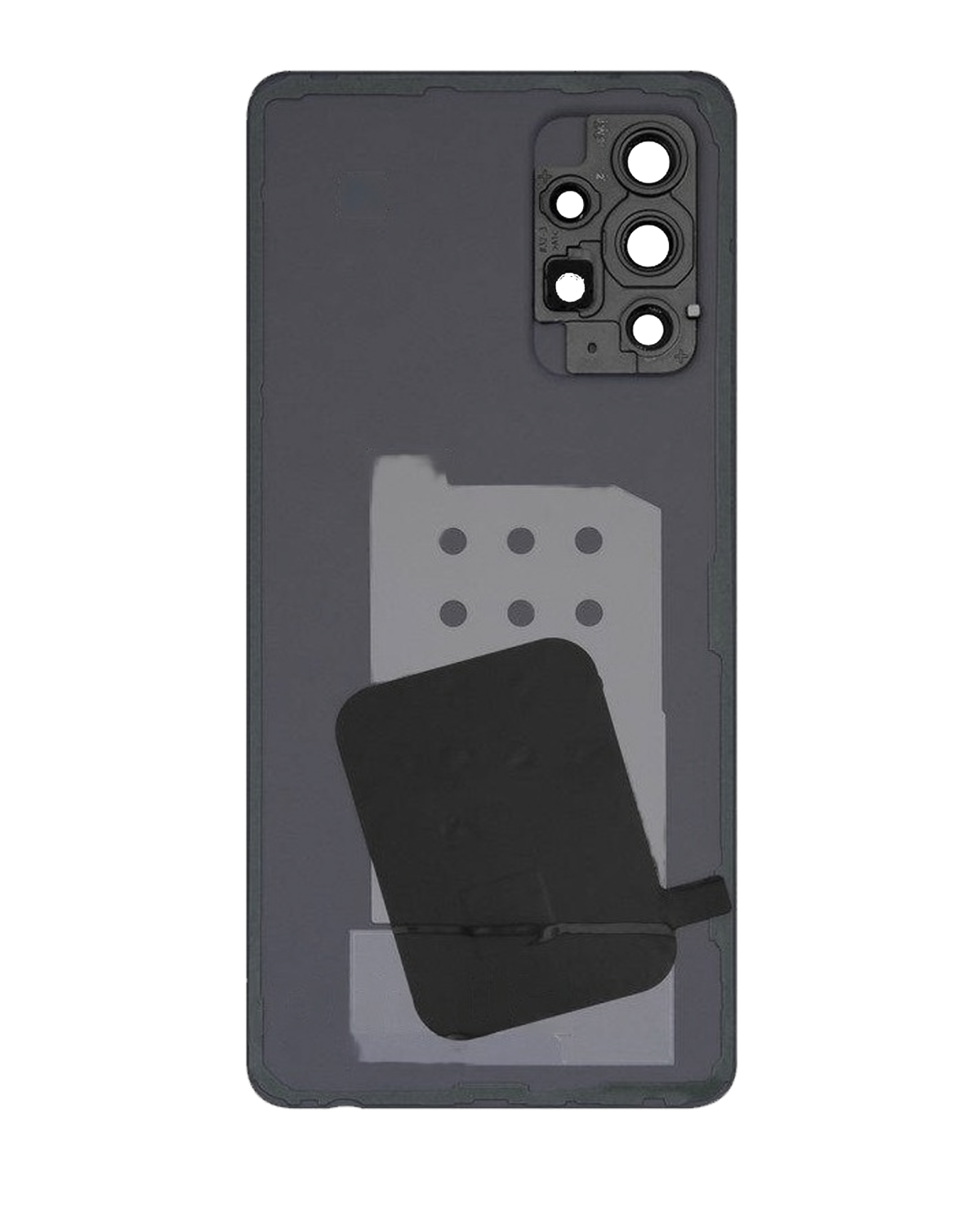 Samsung Galaxy A52 Arka İle Uyumlu Kapak Camı Kamera Lensiyle Uyumlu s (A528 2021) (Servis Paketi) (Harika Siyah) - Görsel 4