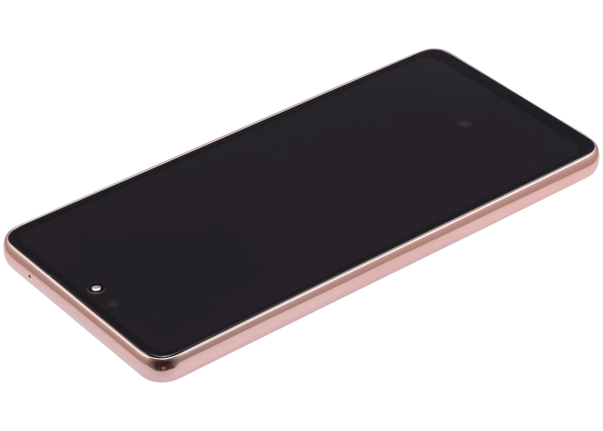 Samsung Galaxy A53 5G İle Uyumlu (A536 2022) (6.46") (Aftermarket Plus) (Şeftali) Çerçeveli ekran Orijinal Ekranı - Görsel 5