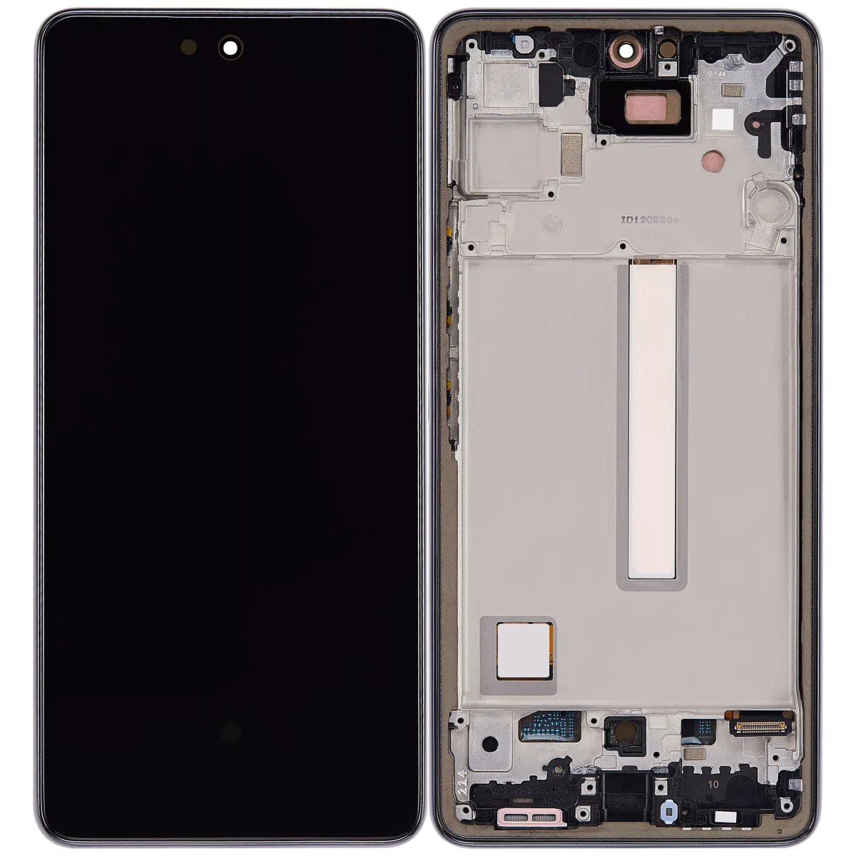 Samsung Galaxy A53 5G İle Uyumlu (A536 2022) (6.46") (Aftermarket Plus) (Siyah) Çerçeveli ekran Orijinal Ekranı - Görsel 2