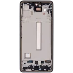 Samsung Galaxy A53 5G İle Uyumlu (A536 2022) (6.46") (Aftermarket Plus) (Siyah) Çerçeveli ekran Orijinal Ekranı - Görsel 5