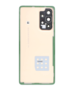 Samsung Galaxy A53 5G İle Uyumlu Arka Kapak Camı Kamera Lensiyle Uyumlu (A536 2022) (Servis Paketi) (Şeftali) - Görsel 4
