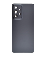 Samsung Galaxy A53 5G İle Uyumlu Arka Kapak Camı Kamera Lensiyle Uyumlu (A536 2022) (Servis Paketi) (Siyah) - Görsel 2