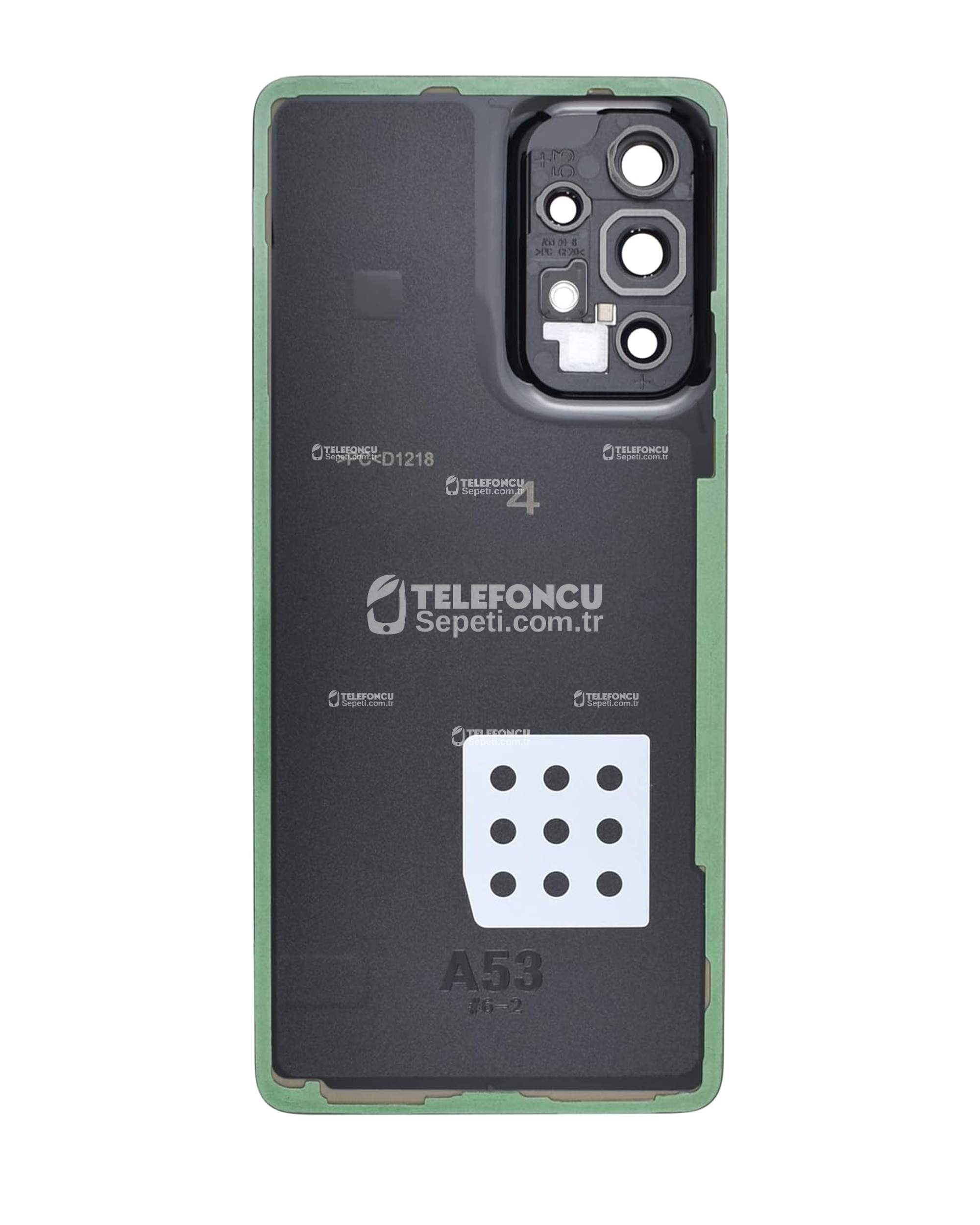 Samsung-Galaxy-A53-5G-Ile-Uyumlu-Arka-Kapak-Cami-Kamera-Lensiyle-Uyumlu-A536-2022-Servis-Paketi-Siyah-3 Samsung Galaxy A53 5G İle Uyumlu Arka Kapak Camı Kamera Lensiyle Uyumlu (A536 2022) (Servis Paketi) (Siyah) - Görsel 4