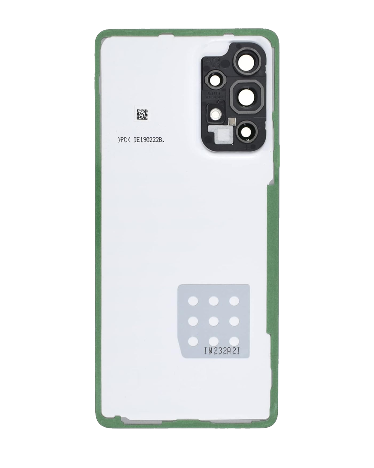 Samsung Galaxy A53 5G İle Uyumlu Arka Kapak Camı Kamera Lensli (A536 2022) (Servis Paketi) (Beyaz) - Görsel 3