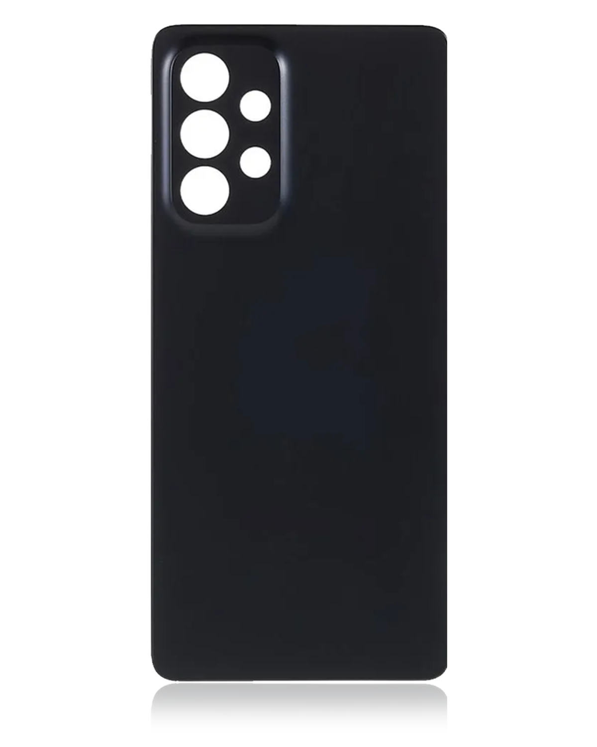 Samsung Galaxy A53 5G İle Uyumlu Arka kapak Cam (A536 2022) (Aftermarket Plus) (Siyah) - Görsel 2