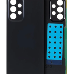 Samsung Galaxy A53 5G İle Uyumlu Arka kapak Cam (A536 2022) (Aftermarket Plus) (Siyah)