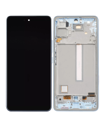 Samsung Galaxy A53 5G İle Uyumlu İçin Çerçeveli ekran (A536 2022) (6.36") (Aftermarket Plus) (Mavi)  Orijinal Ekranı - Görsel 5