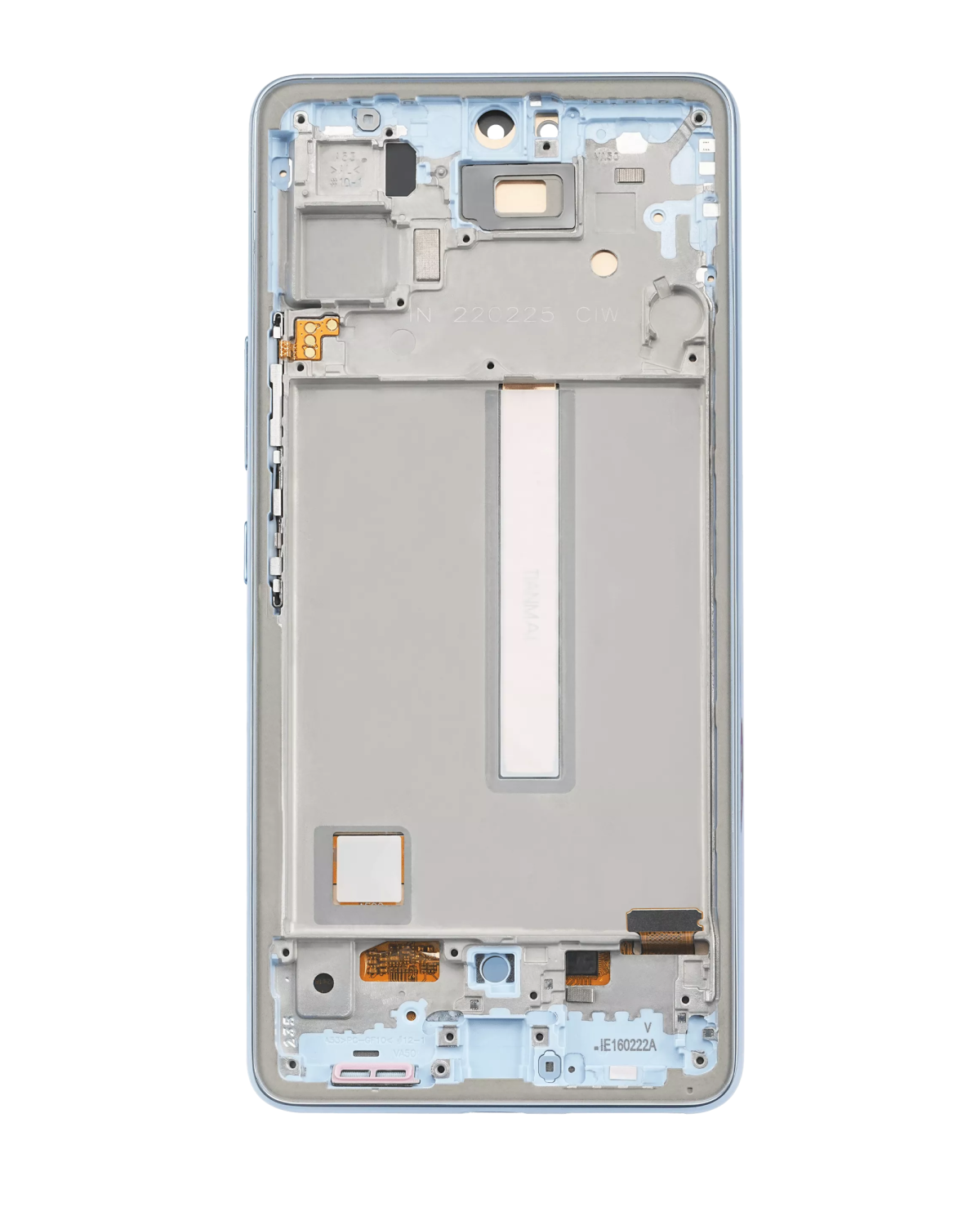 Samsung Galaxy A53 5G İle Uyumlu İçin Çerçeveli ekran (A536 2022) (6.36") (Aftermarket Plus) (Mavi)  Orijinal Ekranı - Görsel 6