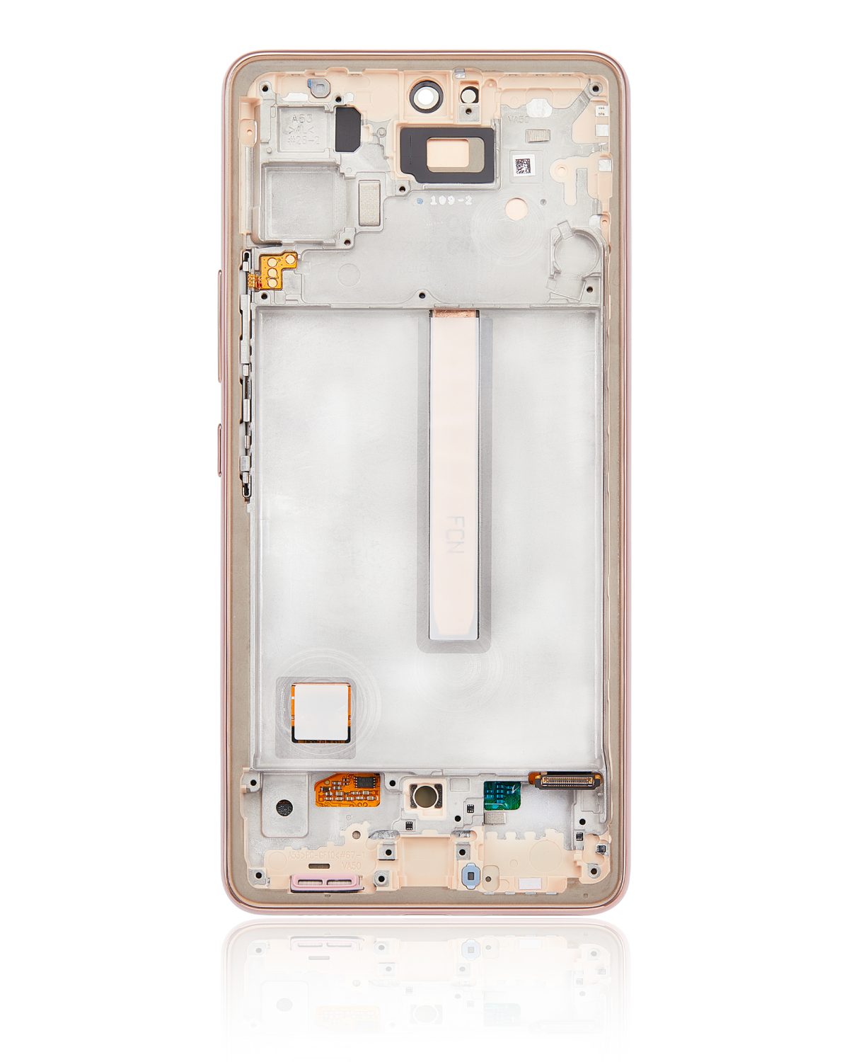 Samsung Galaxy A53 5G İle Uyumlu İçin Çerçeveli ekran (A536 2022) Orijinal (Şeftali)  Orijinal Ekranı - Görsel 5