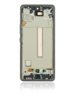 Samsung Galaxy A53 5G İle Uyumlu İçin Çerçeveli ekran (A536 2022) Orijinal (Siyah)  Orijinal Ekranı - Görsel 5