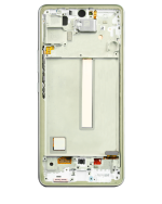 Samsung Galaxy A53 5G İle Uyumlu İçin Çerçeveli ekran (A536 2022) (Servis Paketi) (Beyaz)  Orijinal Ekranı - Görsel 4