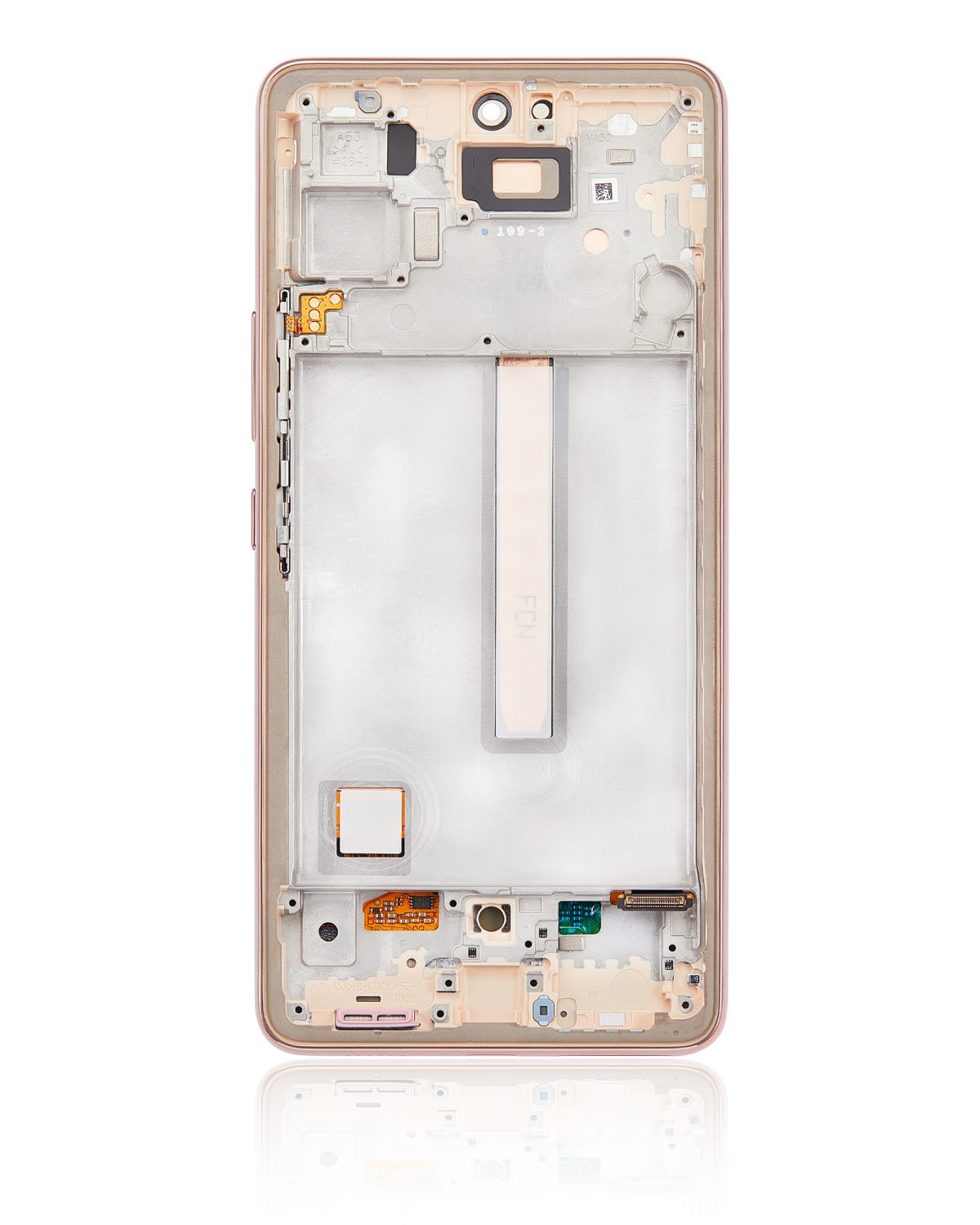 Samsung Galaxy A53 5G İle Uyumlu İçin Çerçeveli ekran (A536 2022) (Servis Paketi) (Şeftali)  Orijinal Ekranı - Görsel 3