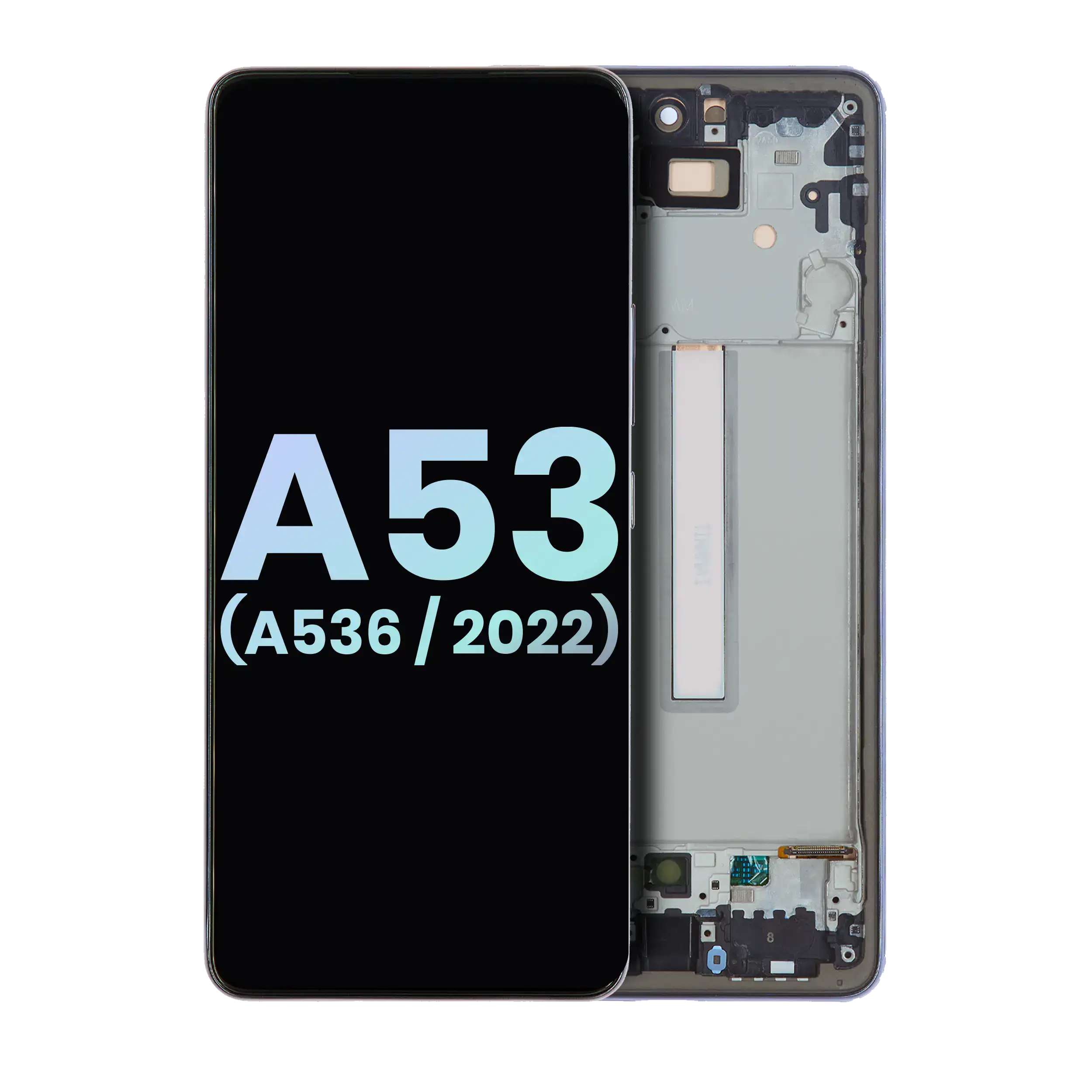Samsung-Galaxy-A53-5G-Ile-Uyumlu-Icin-Cerceveli-ekran-A536-2022-Servis-Paketi-Siyah-Orijinal-Ekrani-1 Samsung Galaxy A53 5G İle Uyumlu İçin Çerçeveli ekran (A536 2022) (Servis Paketi) (Siyah)  Orijinal Ekranı - Görsel 2