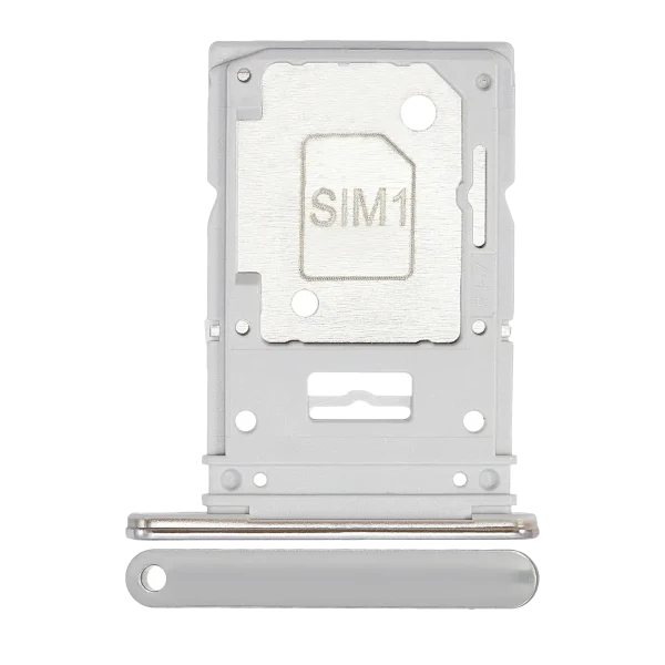 Samsung Galaxy A53 5G İle Uyumlu İle Uyumlu Çift Sim Kart Tepsisi (A536 2022) (Beyaz)