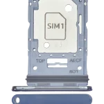 Samsung Galaxy A53 5G İle Uyumlu İle Uyumlu Çift Sim Kart Tepsisi (A536 2022) (Mavi)