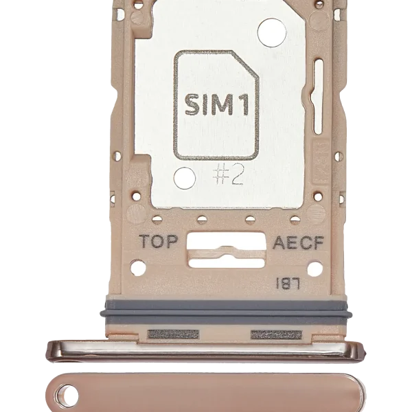 Samsung Galaxy A53 5G İle Uyumlu İle Uyumlu Çift Sim Kart Tepsisi (A536 2022) (Şeftali)