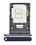 Samsung Galaxy A53 5G İle Uyumlu İle Uyumlu Çift Sim Kart Tepsisi (A536 2022) (Siyah)