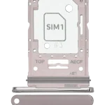 Samsung Galaxy A53 5G İle Uyumlu İle Uyumlu Tek Sim Kart Tepsisi (A536 2022) (Beyaz)