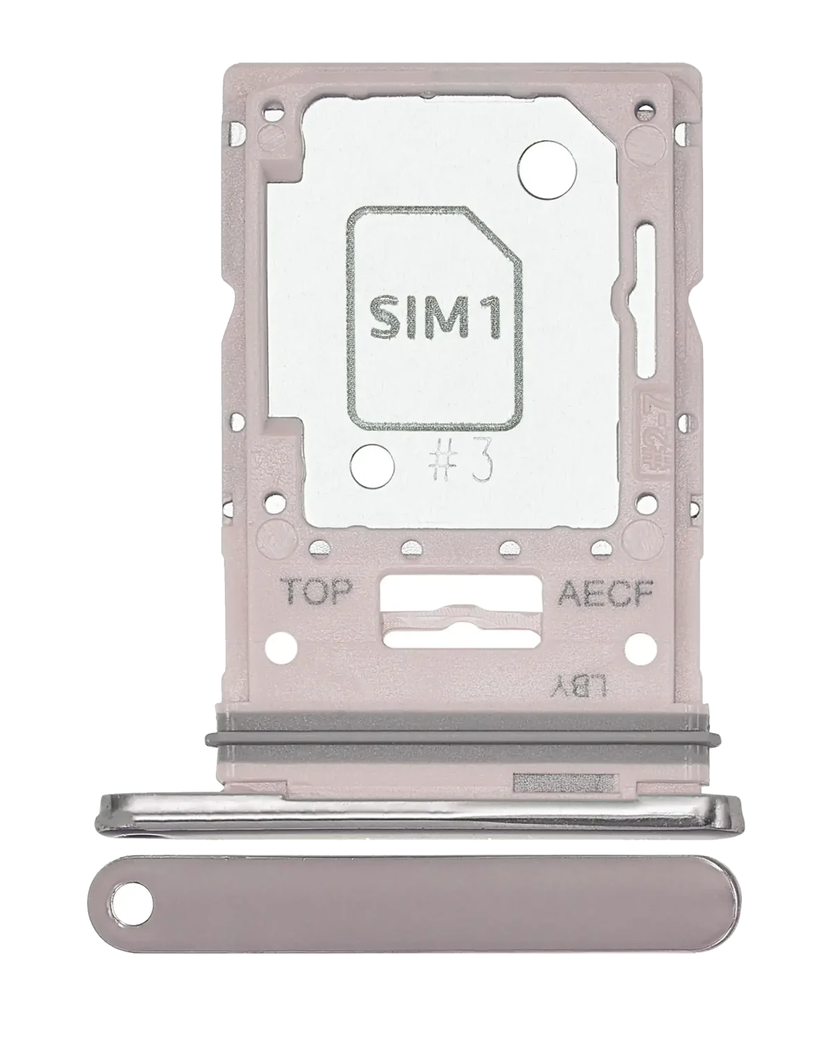 Samsung Galaxy A53 5G İle Uyumlu İle Uyumlu Tek Sim Kart Tepsisi (A536 2022) (Beyaz) - Görsel 6