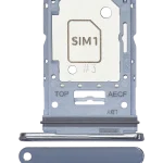 Samsung Galaxy A53 5G İle Uyumlu İle Uyumlu Tek Sim Kart Tepsisi (A536 2022) (Mavi)