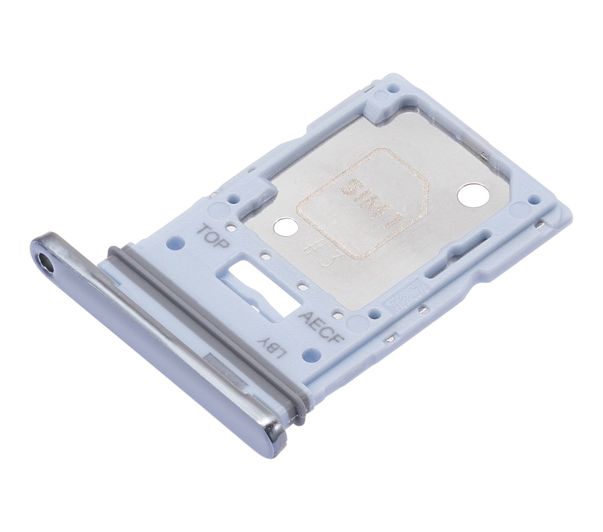 Samsung Galaxy A53 5G İle Uyumlu İle Uyumlu Tek Sim Kart Tepsisi (A536 2022) (Mavi) - Görsel 4