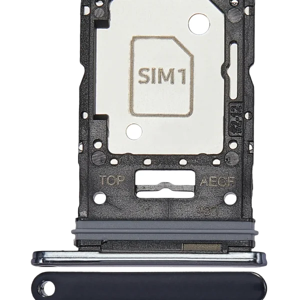 Samsung Galaxy A53 5G İle Uyumlu İle Uyumlu Tek Sim Kart Tepsisi (A536 2022) (Siyah)