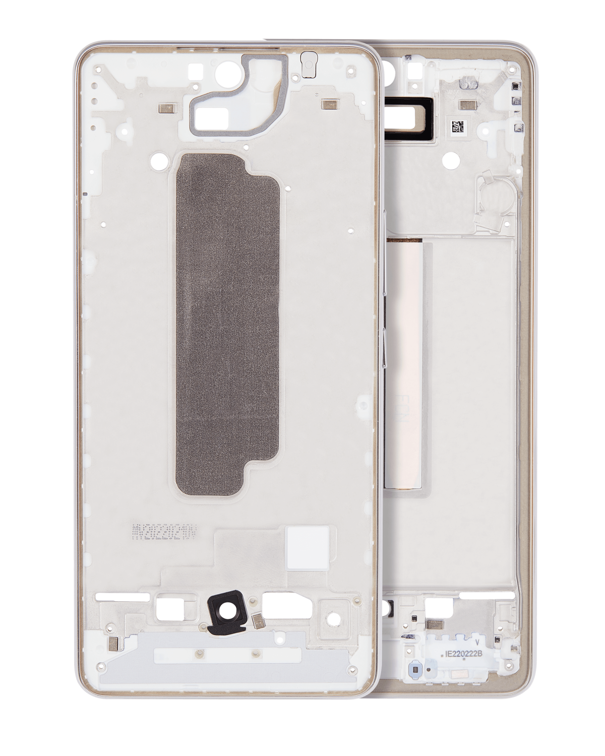Samsung Galaxy A53 5G İle Uyumlu  Orta Çerçeve Kasası (A536 2022) (Beyaz)