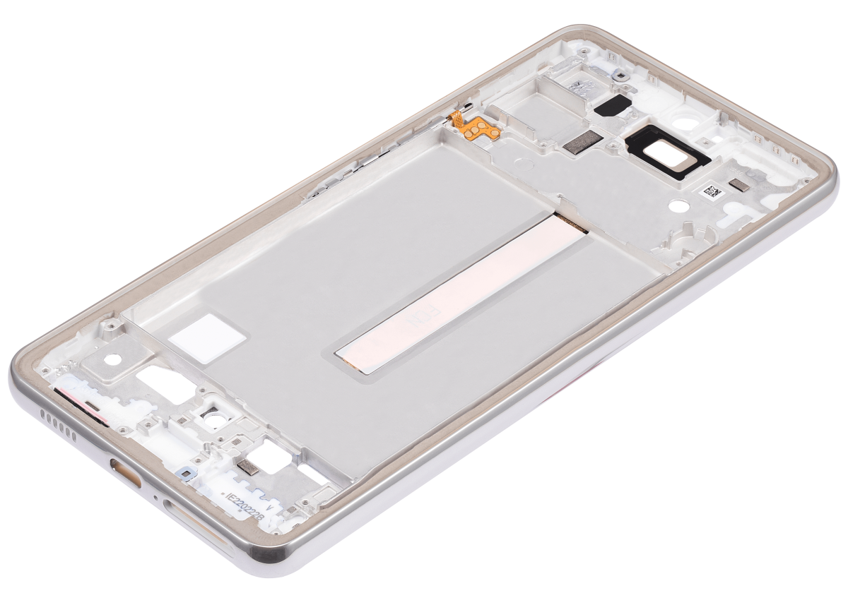 Samsung Galaxy A53 5G İle Uyumlu  Orta Çerçeve Kasası (A536 2022) (Beyaz) - Görsel 6