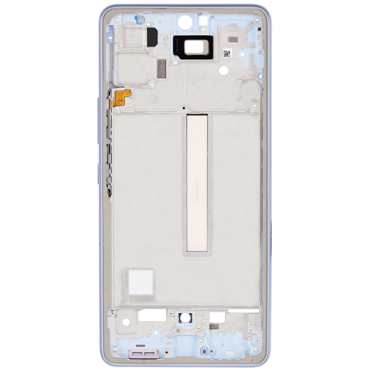 Samsung Galaxy A53 5G İle Uyumlu  Orta Çerçeve Kasası (A536 2022) (Mavi) - Görsel 4