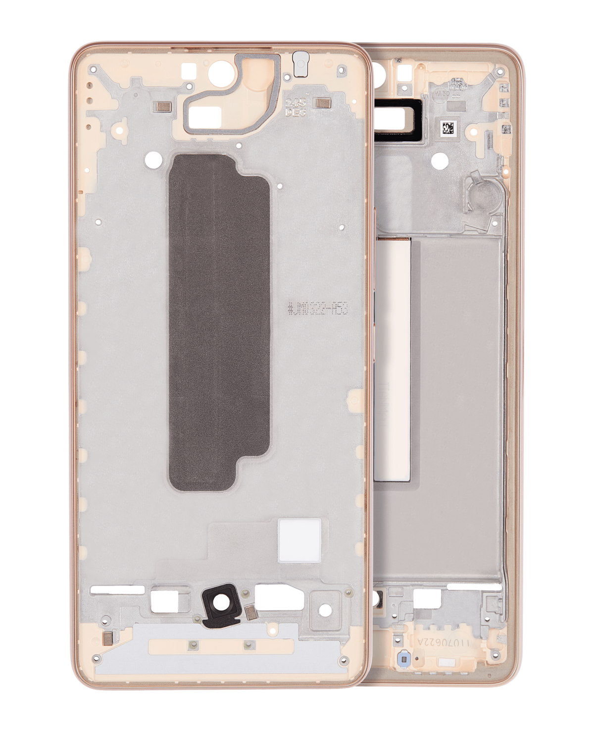 Samsung Galaxy A53 5G İle Uyumlu  Orta Çerçeve Kasası (A536 2022) (Şeftali)