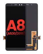Samsung Galaxy A530  İle Uyumlu Çerçevesiz ekran Orijinal Ekranı (A530 2018) (Aftermarket Plus) (Tüm Renkler)
