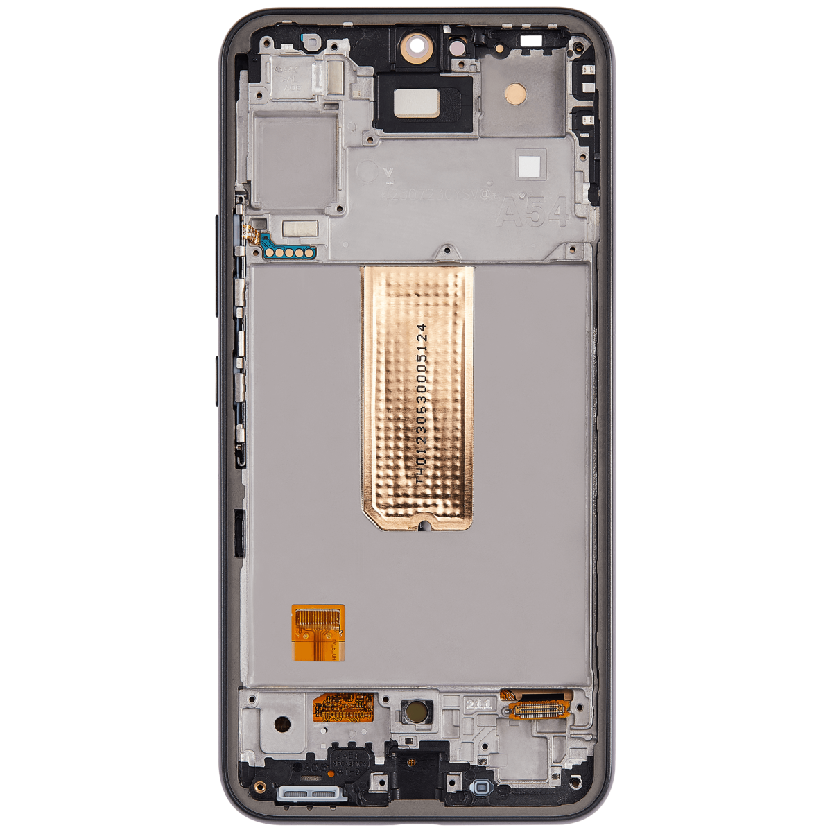 Samsung Galaxy A54 5G İle Uyumlu (A546 2023) - (Grafit) Çerçeveli ekran Orijinal Ekranı - Görsel 4