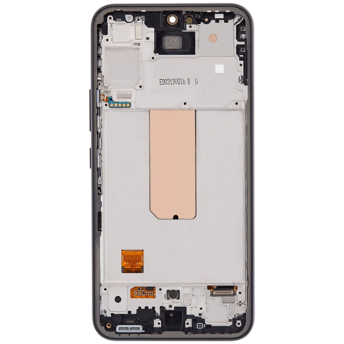Samsung Galaxy A54 5G İle Uyumlu (A546 2023) - Orijinal (Grafit) Çerçeveli ekran Orijinal Ekranı - Görsel 4