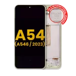 Samsung Galaxy A54 5G İle Uyumlu (A546 2023) - Orijinal (Lime) Çerçeveli ekran Orijinal Ekranı - Görsel 2