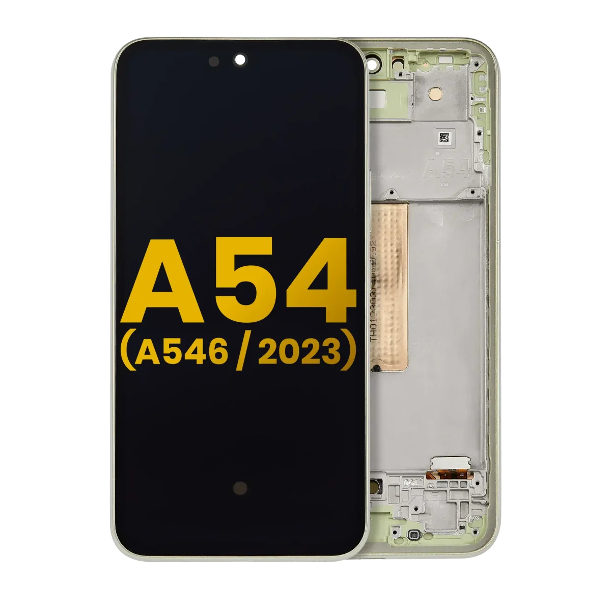 Samsung Galaxy A54 5G İle Uyumlu (A546 2023) - Orijinal (Lime) Çerçeveli ekran Orijinal Ekranı - Görsel 3