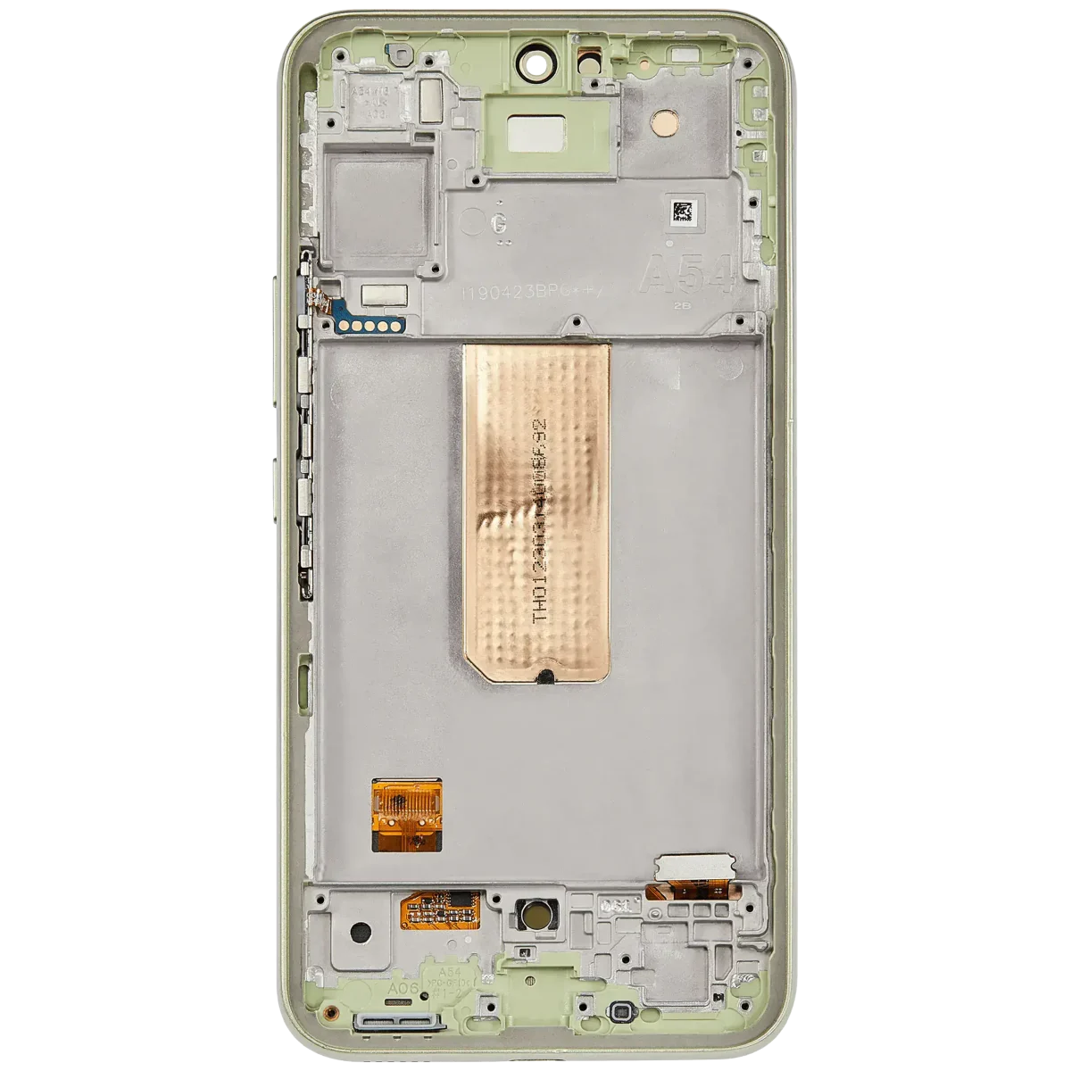 Samsung Galaxy A54 5G İle Uyumlu (A546 2023) - Orijinal (Lime) Çerçeveli ekran Orijinal Ekranı - Görsel 5