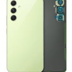 Samsung Galaxy A54 5G İle Uyumlu Arka Kapak Camı Kamera Lensiyle Uyumlu (A546 2023) (Servis Paketi) (Lime)